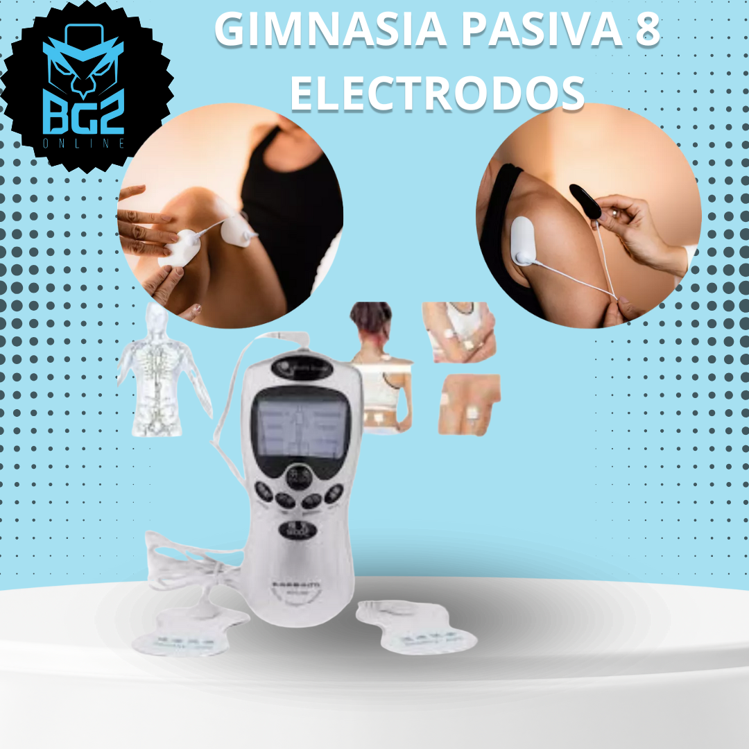 GIMNASIA PASIVA 8 ELECTRODOS